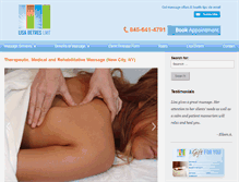 Tablet Screenshot of newcitymassage.com